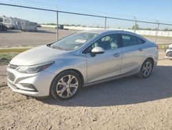 Vehiculos salvage en venta de Copart Houston, TX: 2017 Chevrolet Cruze Premier