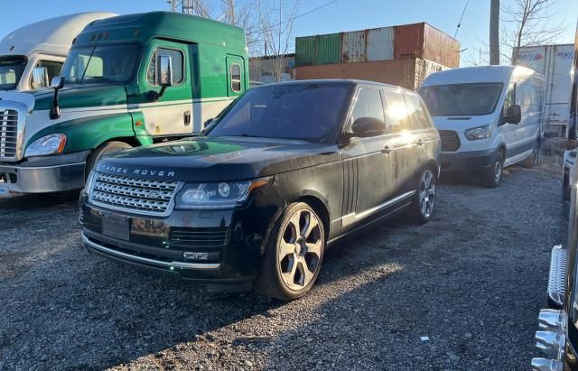 2017 Land Rover Range Rover Supercharged