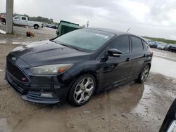 Salvage cars for sale at West Palm Beach, FL auction: 2016 Ford Focus ST