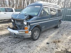 Salvage trucks for sale at Candia, NH auction: 1998 GMC Savana RV G1500