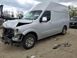 Salvage cars for sale from Copart Baltimore, MD: 2012 Nissan NV 2500