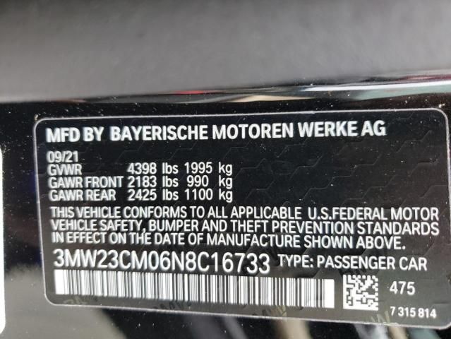 2022 BMW 230I