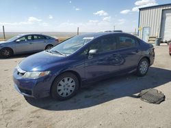 Salvage cars for sale from Copart Albuquerque, NM: 2009 Honda Civic VP