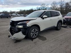 Salvage cars for sale at Ellwood City, PA auction: 2021 Nissan Rogue SV
