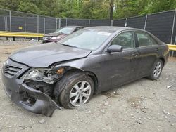 Salvage cars for sale from Copart Waldorf, MD: 2011 Toyota Camry Base