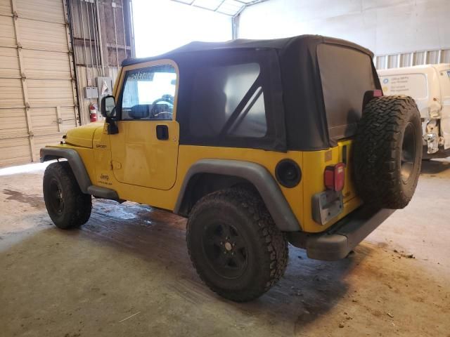 2004 Jeep Wrangler / TJ Sport