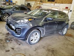 Salvage cars for sale at Ham Lake, MN auction: 2018 KIA Sportage LX