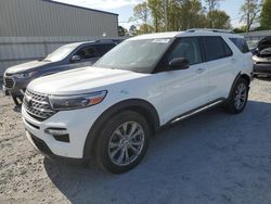 Salvage cars for sale at Gastonia, NC auction: 2021 Ford Explorer Limited