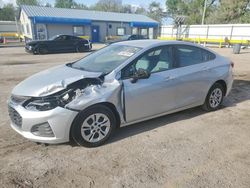 Salvage cars for sale at Wichita, KS auction: 2019 Chevrolet Cruze LS