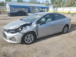 Chevrolet Cruze LS salvage cars for sale: 2019 Chevrolet Cruze LS