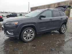 Salvage cars for sale from Copart Fredericksburg, VA: 2019 Jeep Cherokee Overland