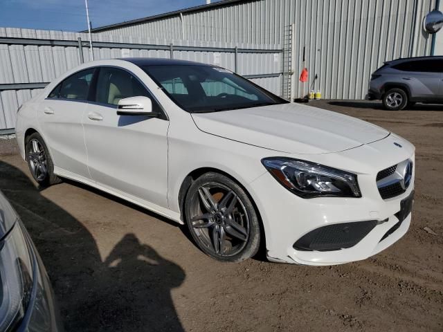 2018 Mercedes-Benz CLA 250 4matic