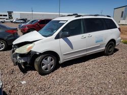 Salvage cars for sale at Phoenix, AZ auction: 2005 Toyota Sienna CE