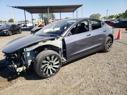 Buy Salvage Cars For Sale now at auction: 2023 Tesla Model 3