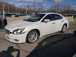 Salvage cars for sale at Marlboro, NY auction: 2012 Nissan Maxima S