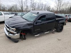 Salvage cars for sale from Copart North Billerica, MA: 2017 Chevrolet Silverado K1500 LT