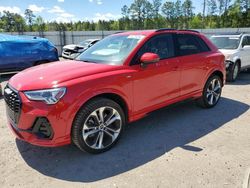 Salvage cars for sale from Copart Harleyville, SC: 2021 Audi Q3 Premium Plus S Line 45
