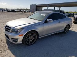 Salvage cars for sale from Copart West Palm Beach, FL: 2013 Mercedes-Benz C 250