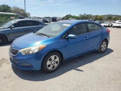Salvage cars for sale at Orlando, FL auction: 2015 KIA Forte LX