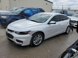 Salvage cars for sale from Copart Haslet, TX: 2016 Chevrolet Malibu LT