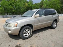 Salvage cars for sale from Copart Austell, GA: 2005 Toyota Highlander