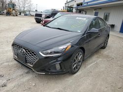 Vehiculos salvage en venta de Copart Cahokia Heights, IL: 2018 Hyundai Sonata Sport