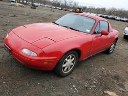 Salvage cars for sale at New Britain, CT auction: 1990 Mazda MX-5 Miata