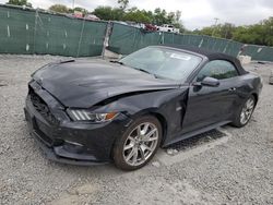 Salvage cars for sale from Copart Riverview, FL: 2015 Ford Mustang GT