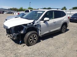 Vehiculos salvage en venta de Copart Sacramento, CA: 2021 Subaru Forester Premium