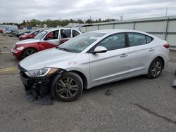 Salvage cars for sale at Pennsburg, PA auction: 2018 Hyundai Elantra SEL