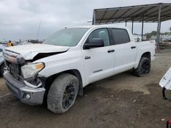 Salvage trucks for sale at San Diego, CA auction: 2016 Toyota Tundra Crewmax SR5