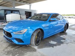 Salvage cars for sale at West Palm Beach, FL auction: 2022 Maserati Ghibli MC Edition