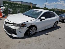 Vehiculos salvage en venta de Copart Orlando, FL: 2018 Toyota Camry L