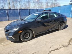 Salvage cars for sale from Copart Atlantic Canada Auction, NB: 2020 Honda Civic LX