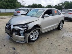 Salvage cars for sale from Copart Ocala, FL: 2016 Audi Q3 Premium Plus