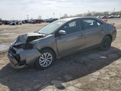 Salvage cars for sale at Indianapolis, IN auction: 2019 Toyota Corolla L