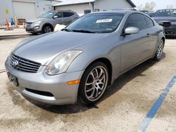 Salvage cars for sale at Pekin, IL auction: 2005 Infiniti G35
