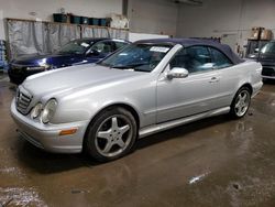 Salvage cars for sale from Copart Houston, TX: 2002 Mercedes-Benz CLK 430