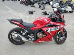 Clean Title Motorcycles for sale at auction: 2019 Honda CBR500 RA