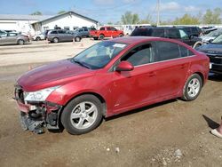 Salvage cars for sale at Pekin, IL auction: 2011 Chevrolet Cruze LT