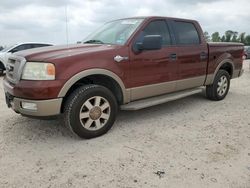 Salvage cars for sale from Copart Houston, TX: 2005 Ford F150 Supercrew