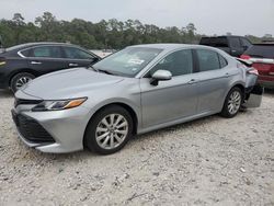 Salvage cars for sale at Houston, TX auction: 2020 Toyota Camry LE