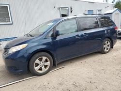 Salvage cars for sale from Copart Lyman, ME: 2011 Toyota Sienna LE