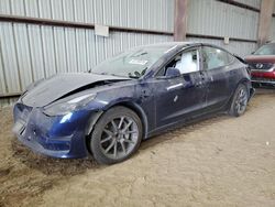 Salvage cars for sale at Houston, TX auction: 2023 Tesla Model 3