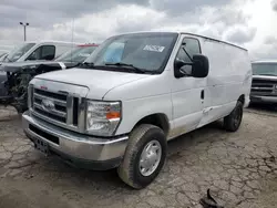 Salvage trucks for sale at Indianapolis, IN auction: 2014 Ford Econoline E350 Super Duty Van