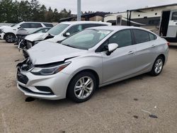 Chevrolet salvage cars for sale: 2016 Chevrolet Cruze LT