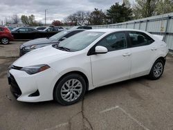 Salvage cars for sale at Moraine, OH auction: 2017 Toyota Corolla L