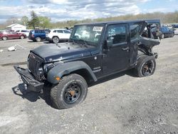 Salvage SUVs for sale at auction: 2016 Jeep Wrangler Unlimited Sport