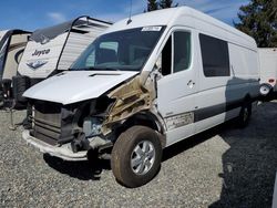 Salvage cars for sale from Copart Graham, WA: 2016 Mercedes-Benz Sprinter 2500