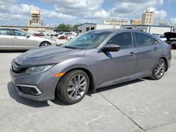 Honda salvage cars for sale: 2019 Honda Civic EX